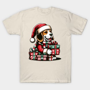 Beagle Dogs Christmas Gifts T-Shirt